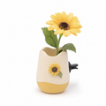 Fruvik Armaturenbrett-Deko Sonnenblumen-Vase Mini