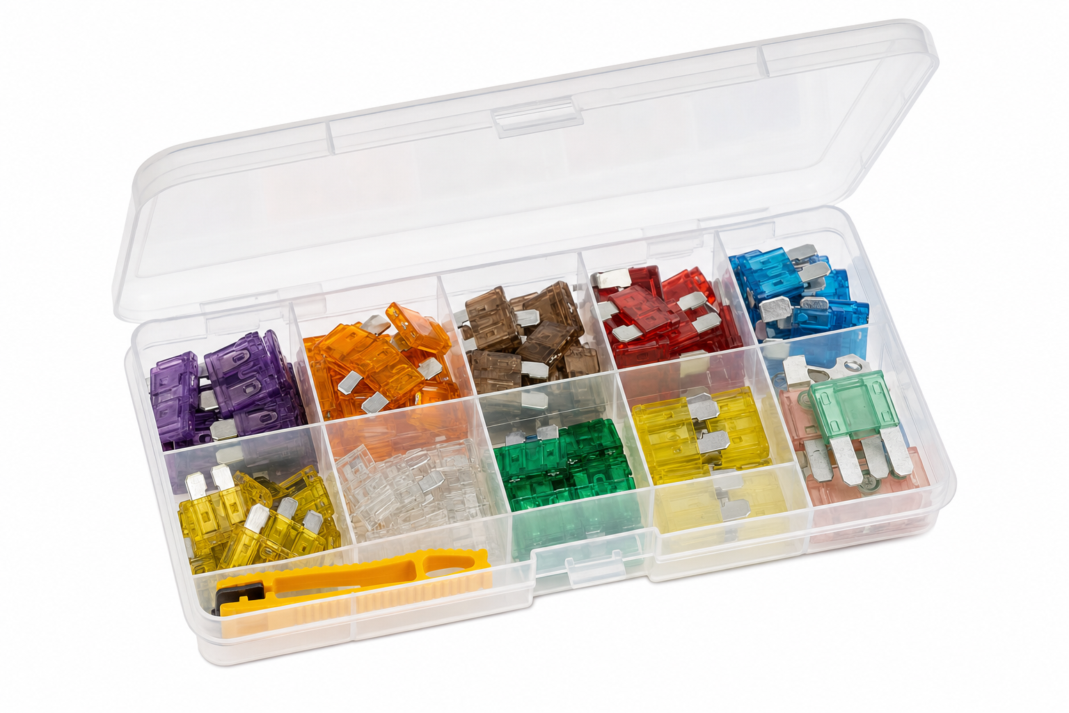 Fruvik Sicherungsbox mit 120 Ersatzsicherungen