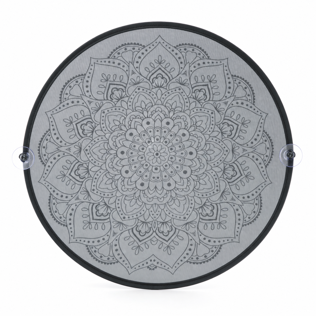 Fruvik Sonnenblende mit Mandala-Motiv fürs Seitenfenster