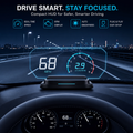 Fruvik Head-Up-Display HUD mit OBD2/GPS-Anschluss