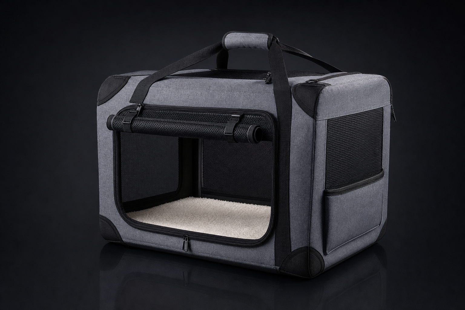 Faltbare Transportbox für Hunde